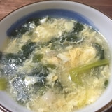 鶏出汁と生姜が香る簡単スープ(^^)